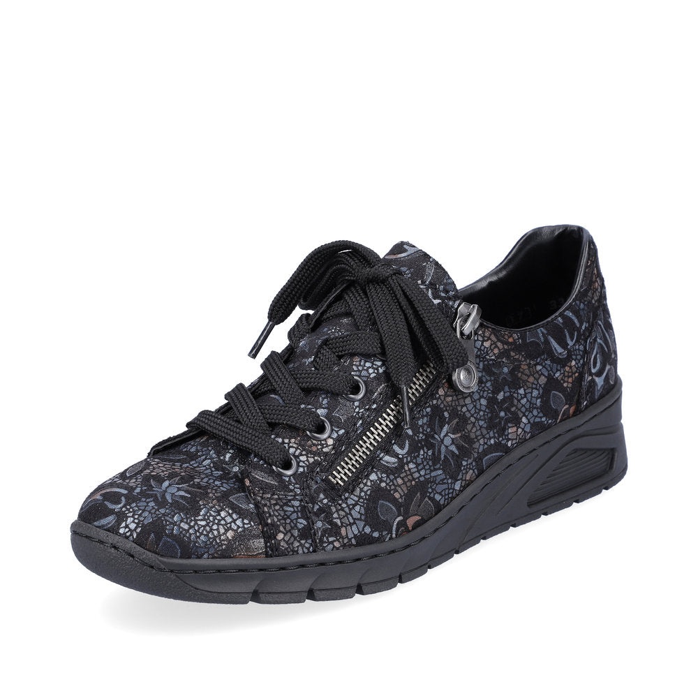 Rieker Ladies Zip Sided Sneaker