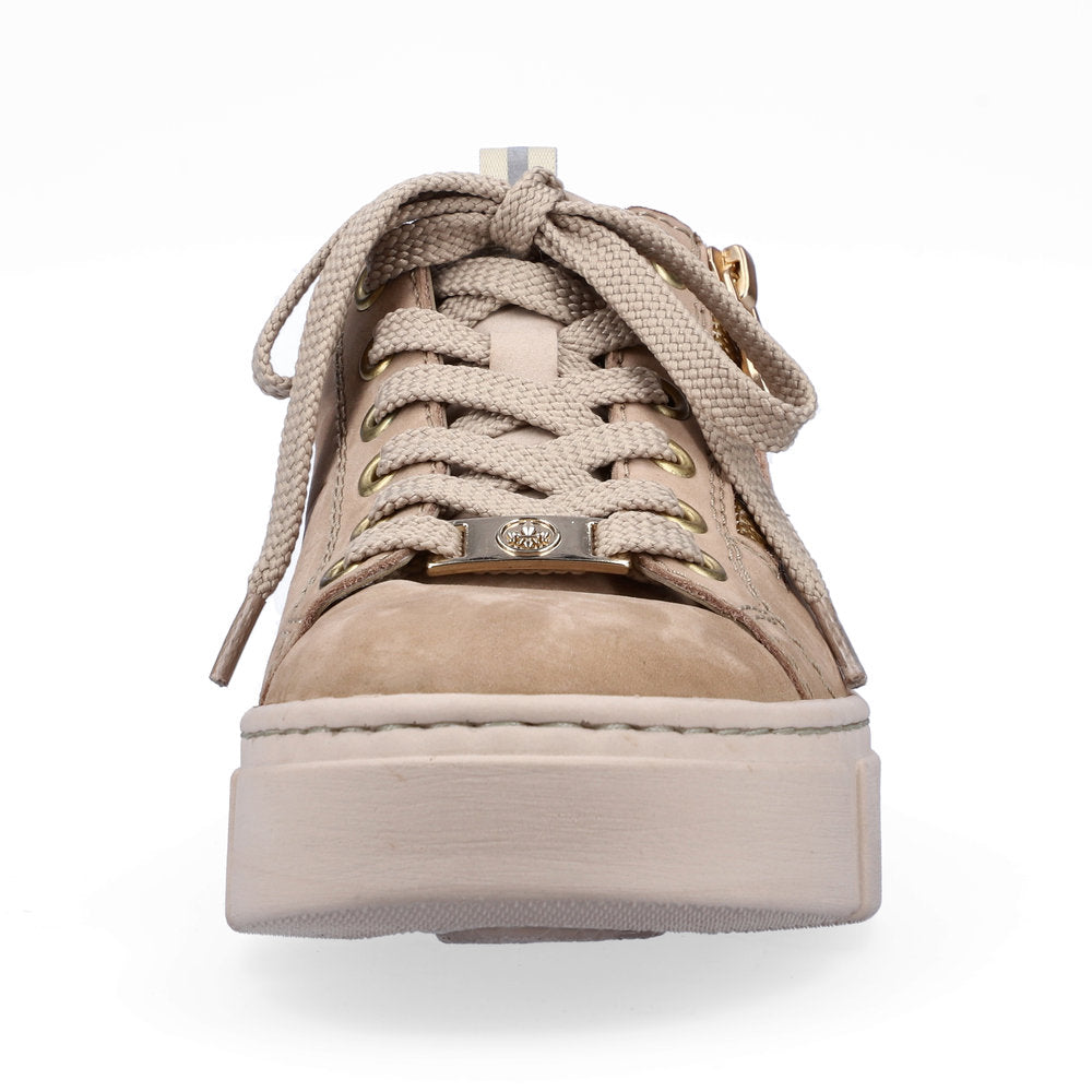 Rieker Ladies Lace Up Chunky Sole Sneaker