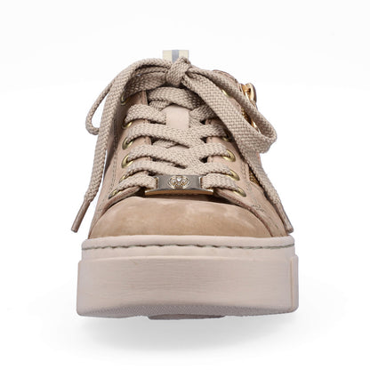 Rieker Ladies Lace Up Chunky Sole Sneaker