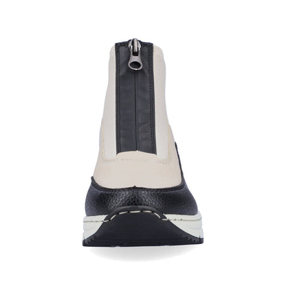 Rieker Ladies Zip Front Ankle Boot