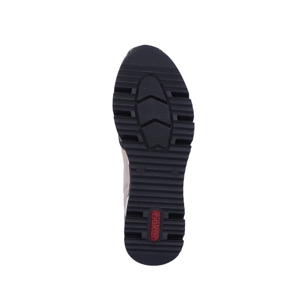 Rieker Ladies Zip Front Ankle Boot