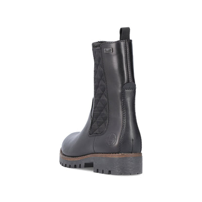 Rieker ladies Tex lined Chunky sole ankle Boot