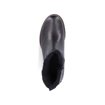 Rieker ladies Tex lined Chunky sole ankle Boot
