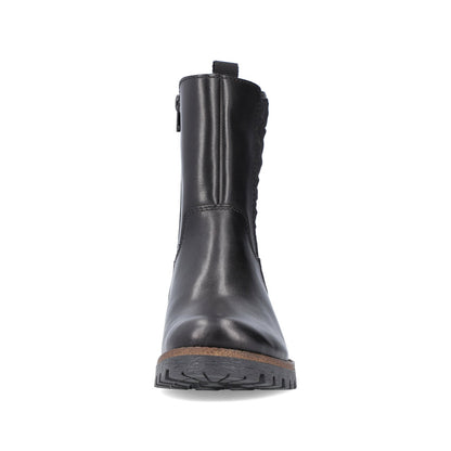 Rieker ladies Tex lined Chunky sole ankle Boot
