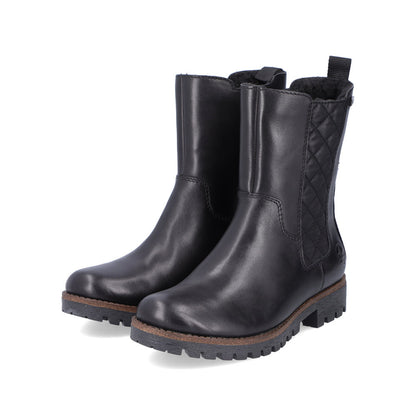 Rieker ladies Tex lined Chunky sole ankle Boot