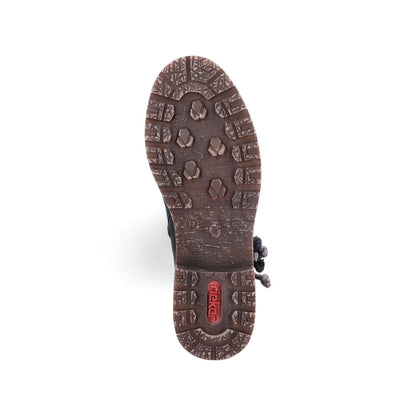 Rieker Ladies Zip Sided Long Boot