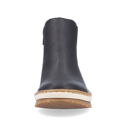 Rieker Ladies Floral Trim Chelsea Boot