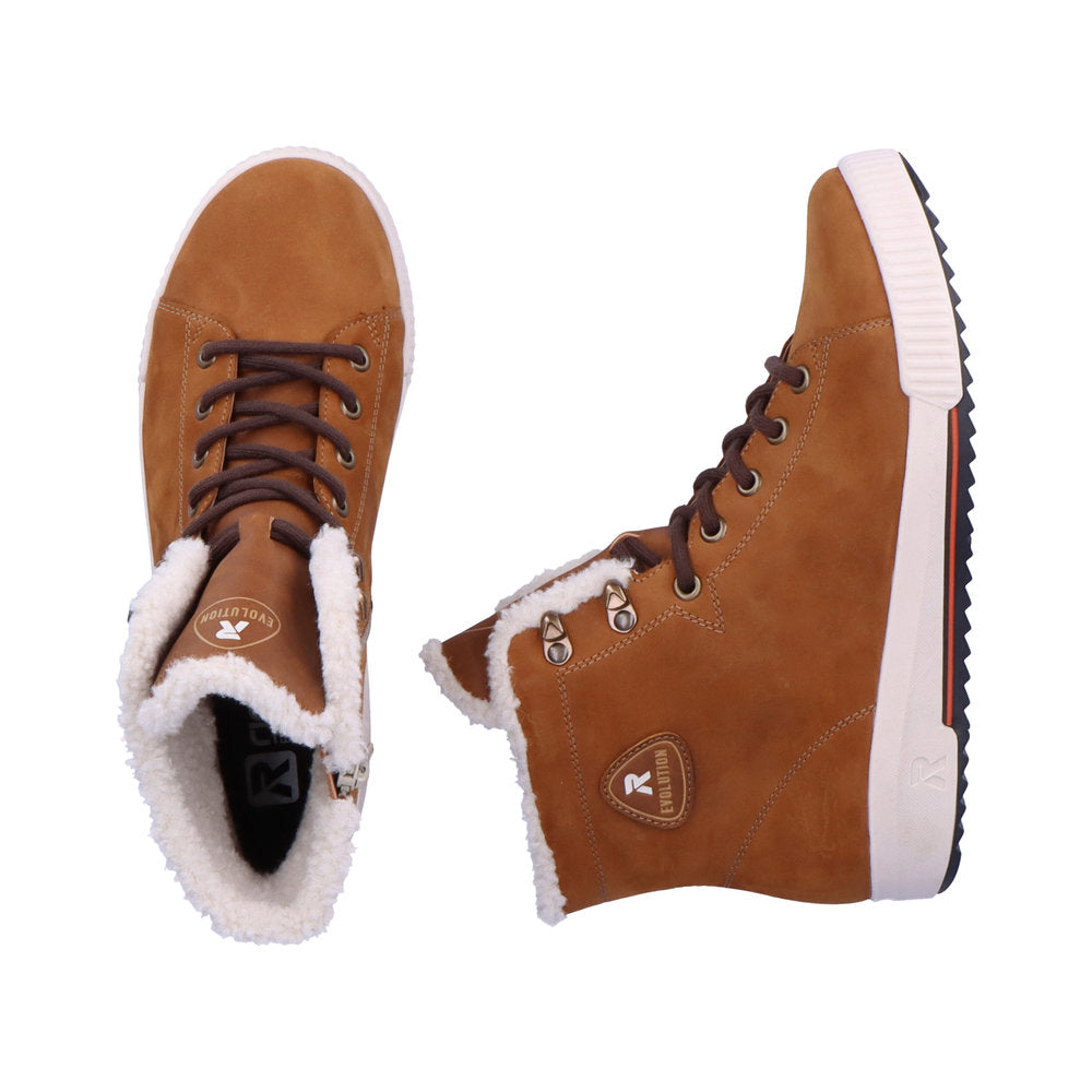 Rieker Evolution Tex Lined Lace Up Ankle Boot