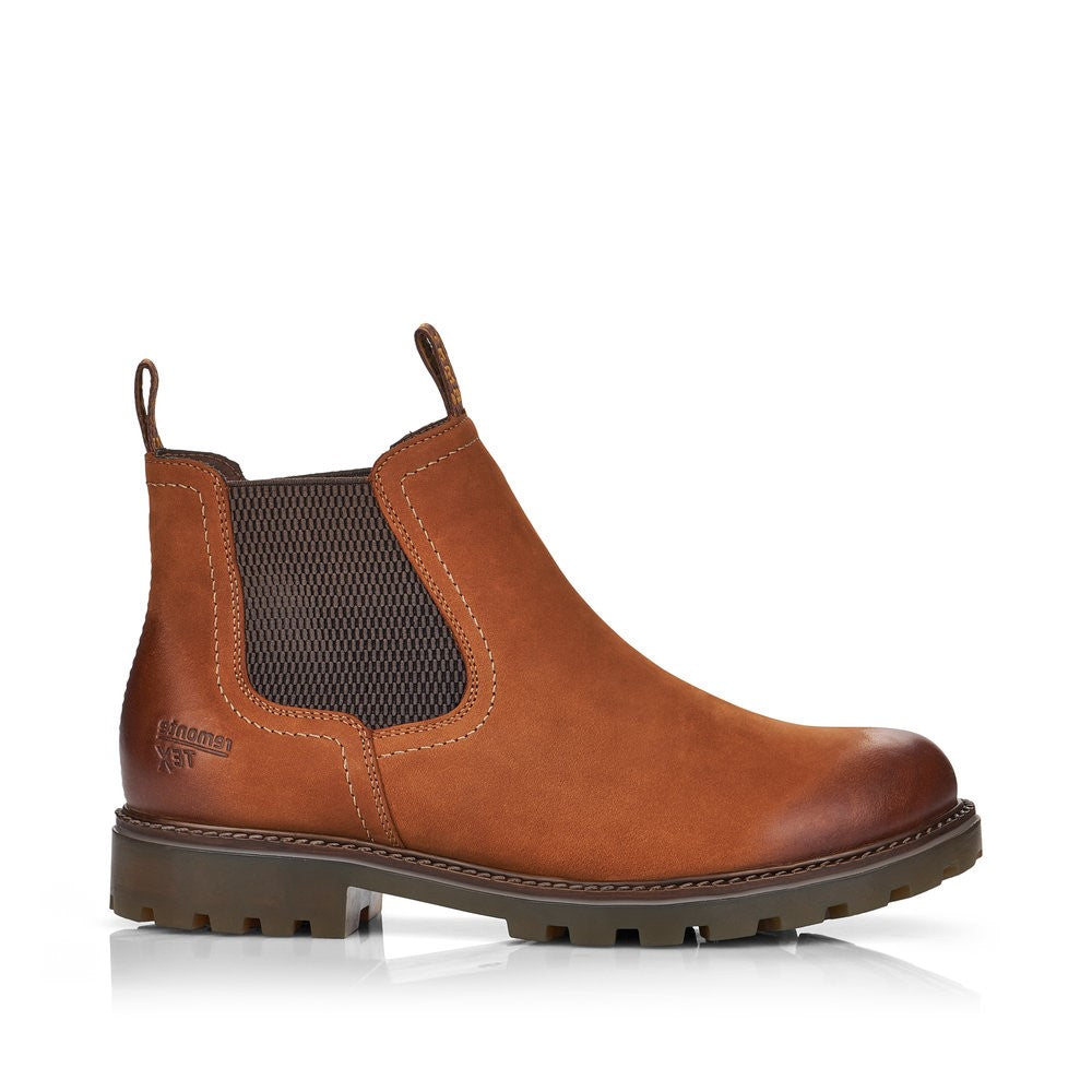 Remonte Ladies Chunky Sole Elastic Side Chelsea Boot