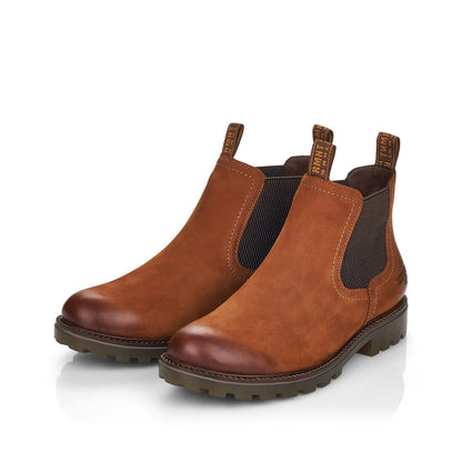Remonte Ladies Chunky Sole Elastic Side Chelsea Boot