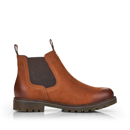 Remonte Ladies Chunky Sole Elastic Side Chelsea Boot