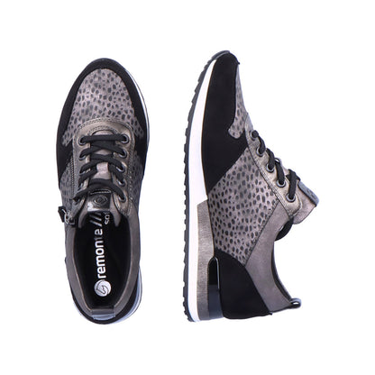 Remonte Ladies Texture Trim Sneaker