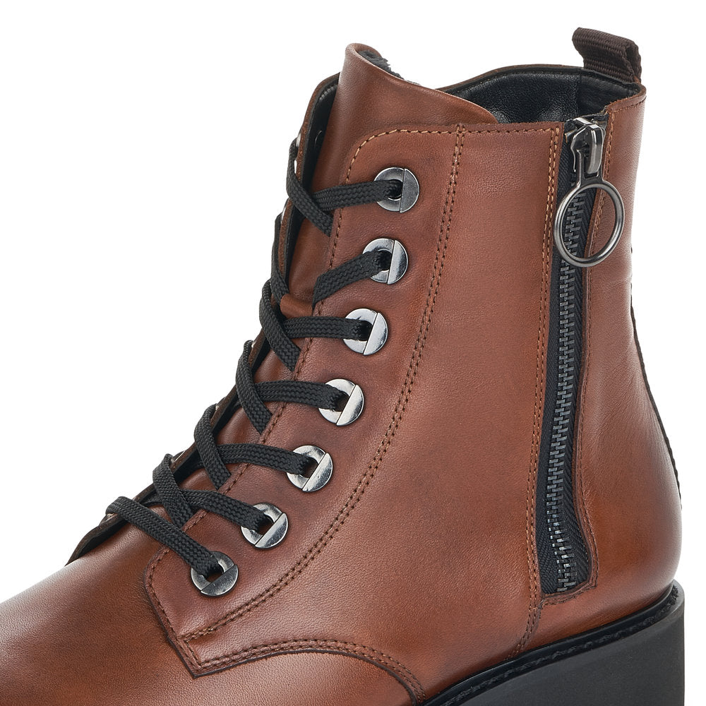 Remonte Ladies Chunky Sole Lace Up Ankle Boot