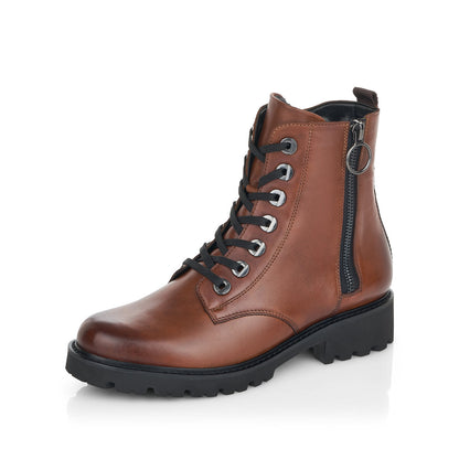Remonte Ladies Chunky Sole Lace Up Ankle Boot