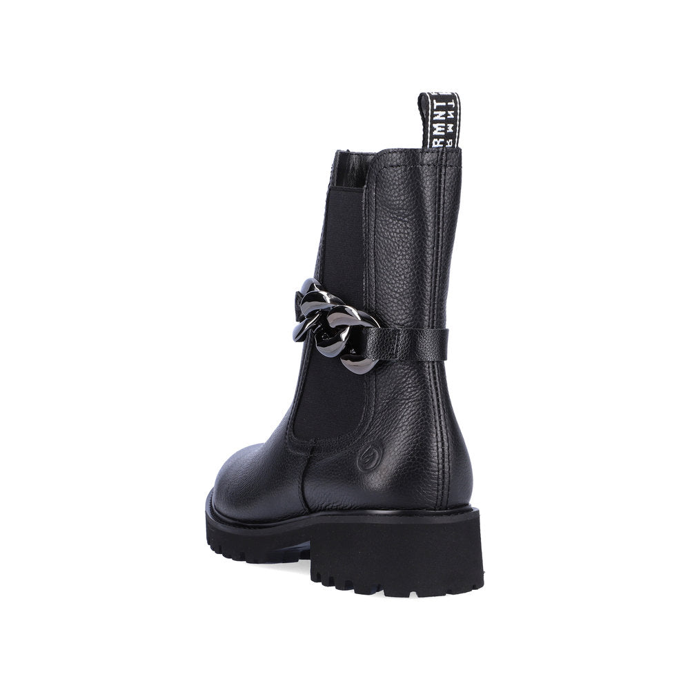 Remonte Ladies Chain Trim Ankle Boot