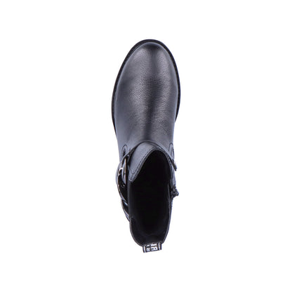 Remonte Ladies Chain Trim Ankle Boot