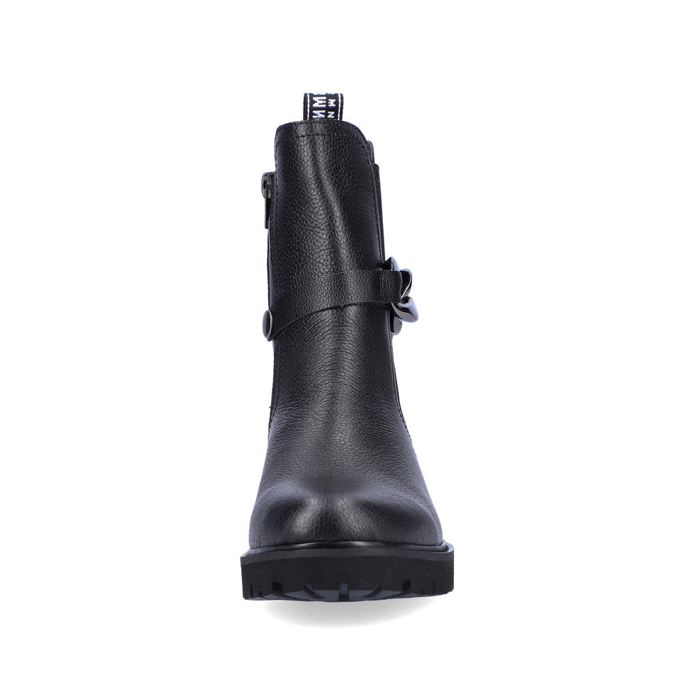 Remonte Ladies Chain Trim Ankle Boot