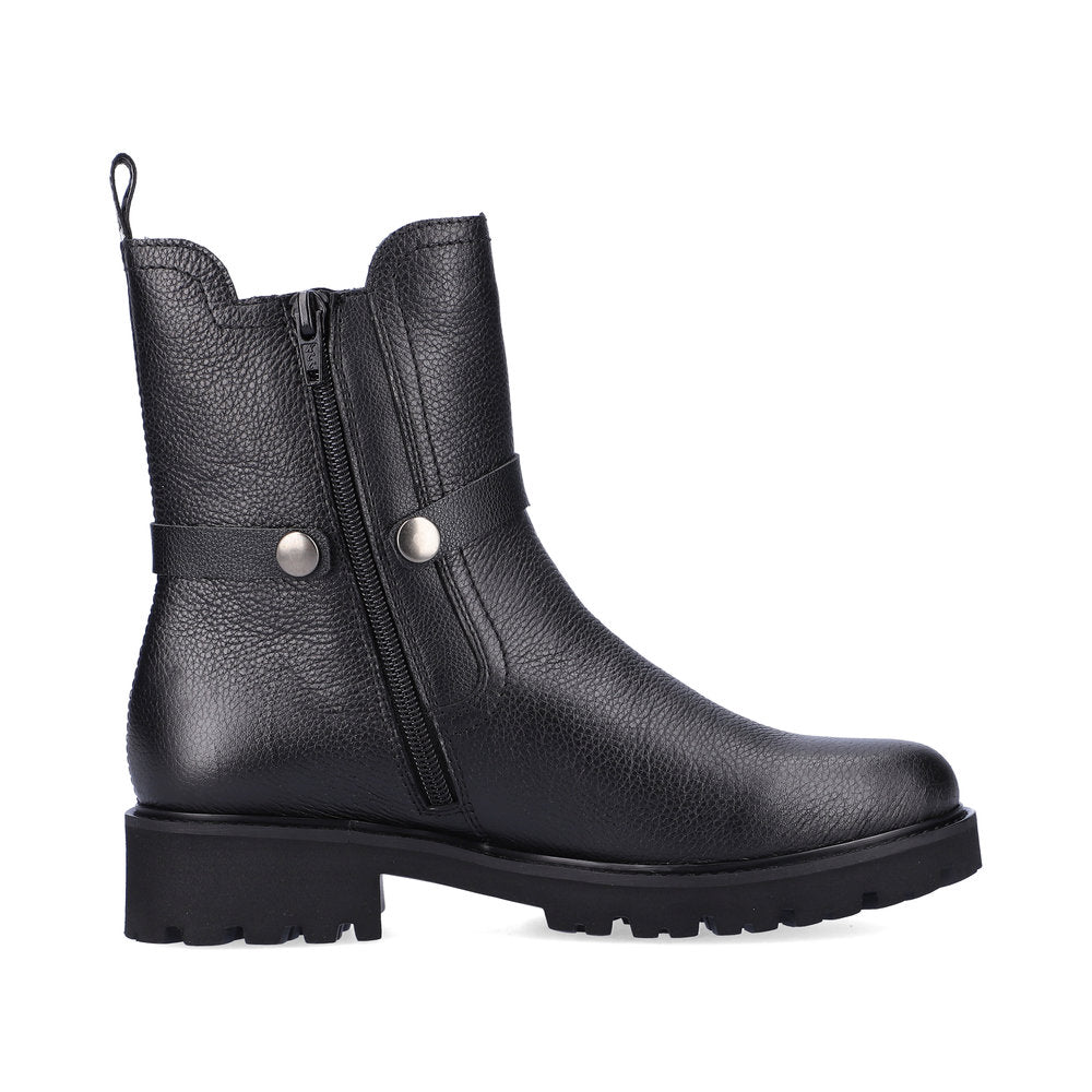 Remonte Ladies Chain Trim Ankle Boot