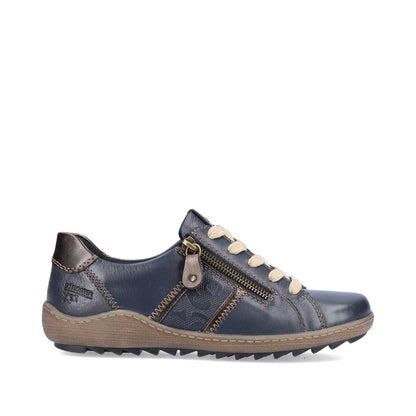Remonte ladies Zip Sided Lace Up Shoe