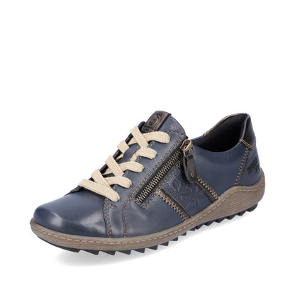 Remonte ladies Zip Sided Lace Up Shoe