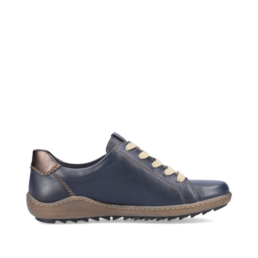 Remonte ladies Zip Sided Lace Up Shoe