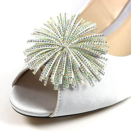 Lunar Ladies Lucia Pom Pom Court Shoe