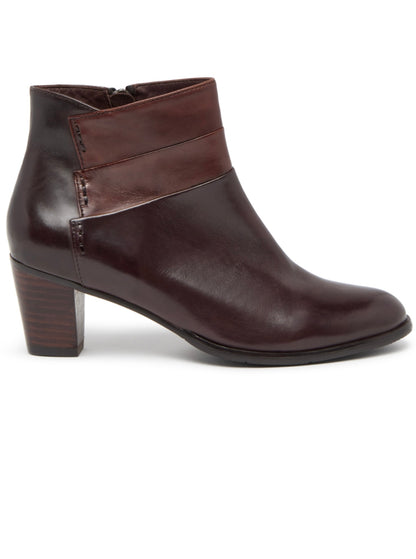 Regarde Le Ciel Sonia Mid Heel Ankle Boot