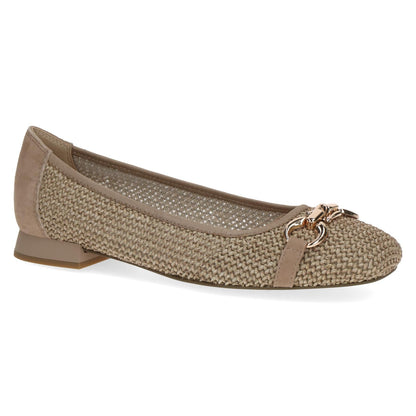 Caprice Ladies Buckle Trim Pump