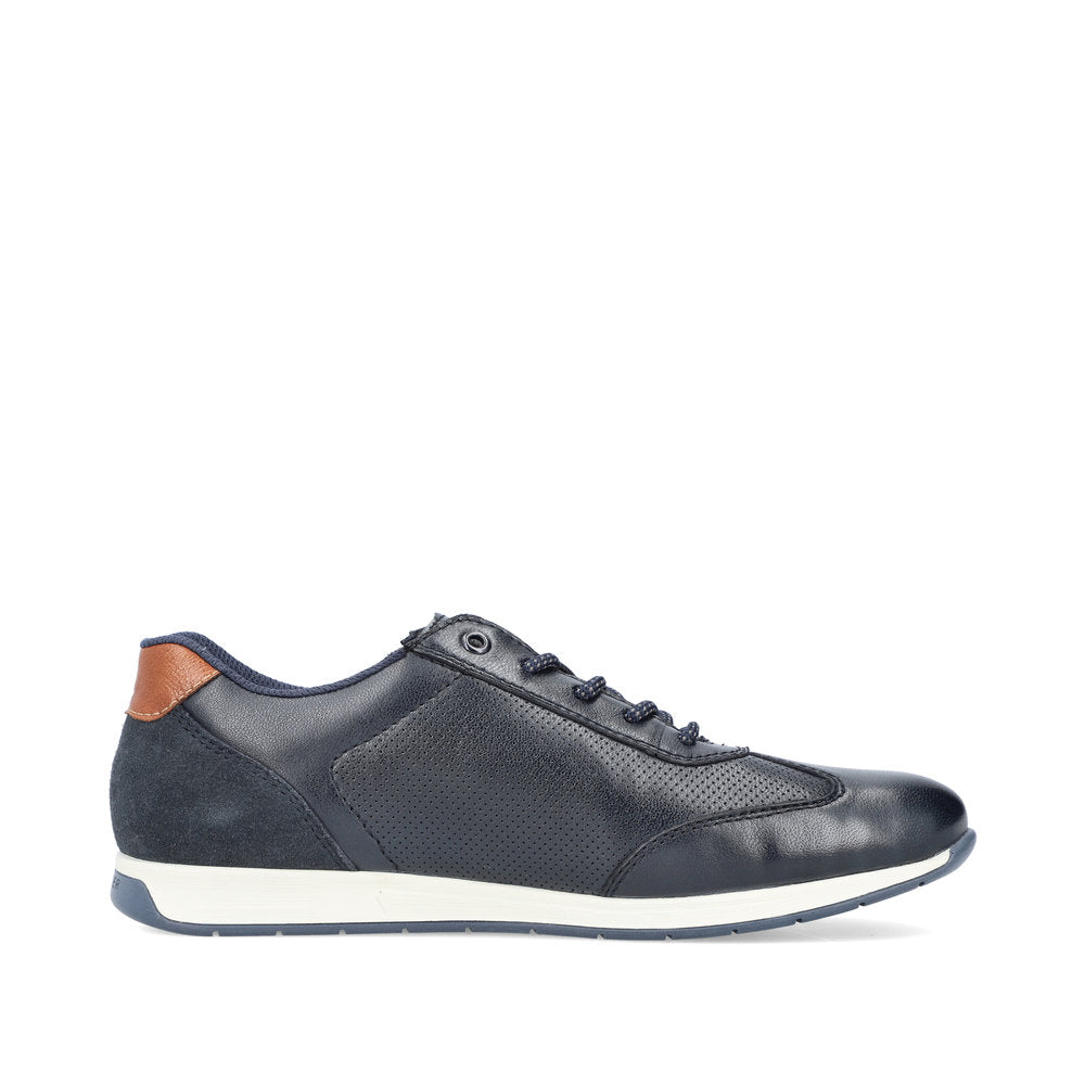 Rieker Men's Zip Side Lace Up Shoe