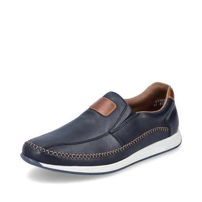 Rieker Men's Soft Leather Slip On Shoe