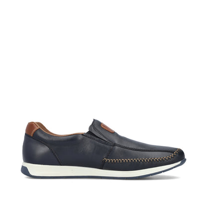 Rieker Men's Soft Leather Slip On Shoe