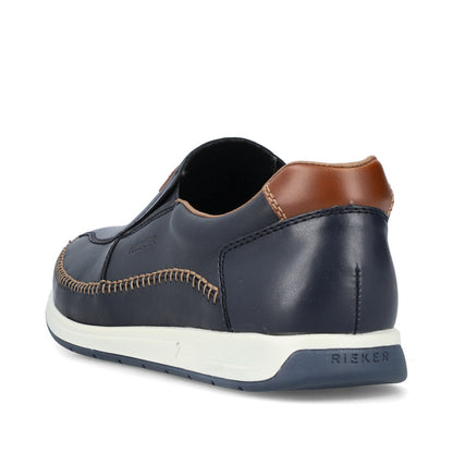 Rieker Men's Soft Leather Slip On Shoe