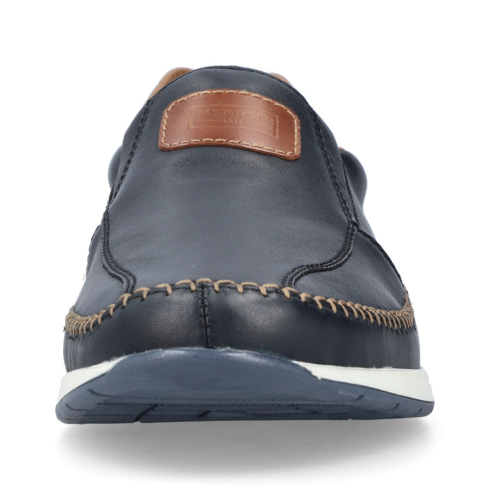 Rieker Men's Soft Leather Slip On Shoe