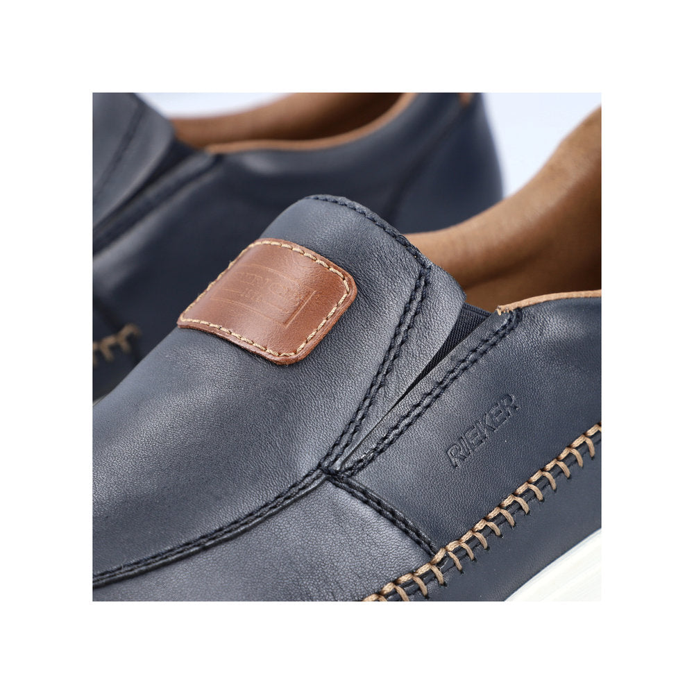 Rieker Men's Soft Leather Slip On Shoe