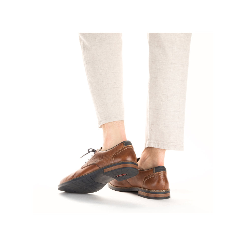 Rieker Men's Smart lace Up Gibson Shoe