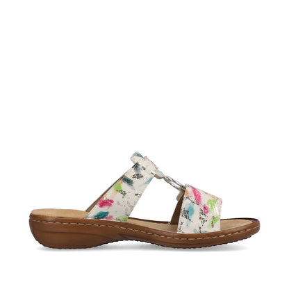 Rieker Ladies Velcro Adjustable Backless Sandal