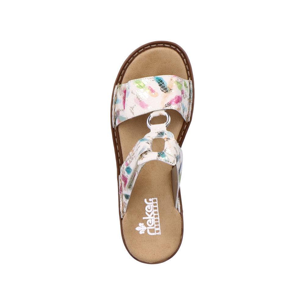 Rieker Ladies Velcro Adjustable Backless Sandal