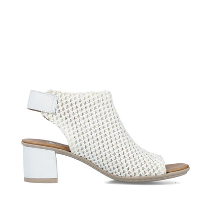 Rieker Ladies High Cut Block Heel Sandal