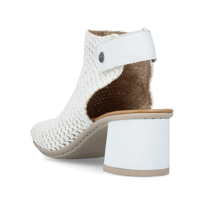 Rieker Ladies High Cut Block Heel Sandal