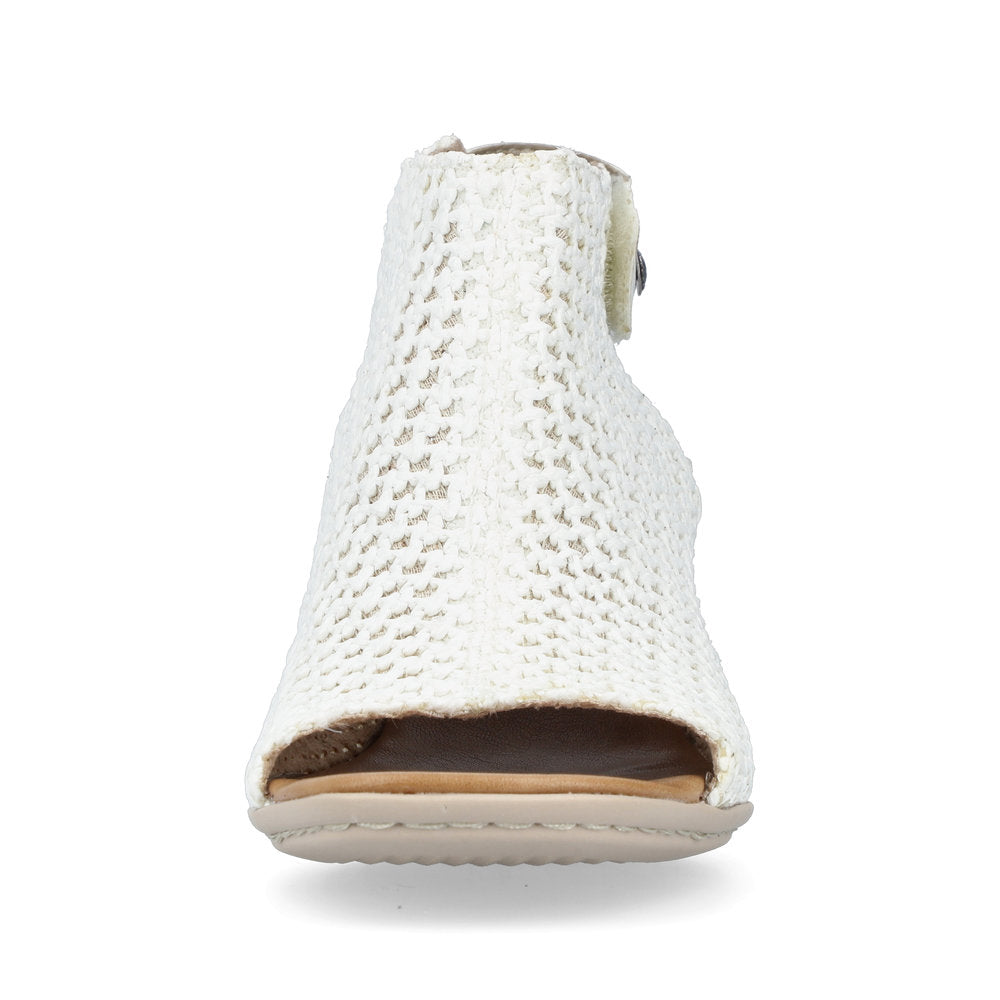Rieker Ladies High Cut Block Heel Sandal