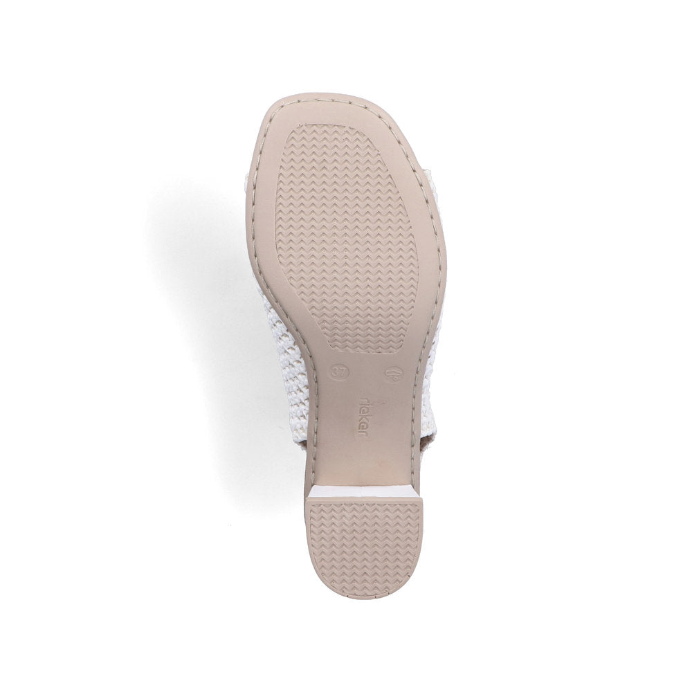 Rieker Ladies High Cut Block Heel Sandal