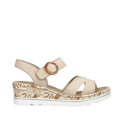 Rieker Ladies Wedge Heel Sandal