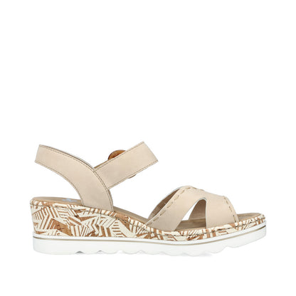 Rieker Ladies Wedge Heel Sandal