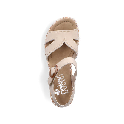 Rieker Ladies Wedge Heel Sandal