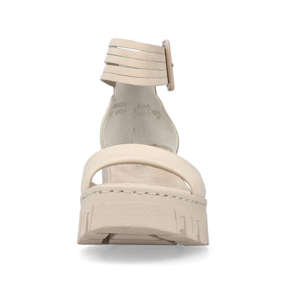 Rieker Ladies Flatform Ladies Sandal