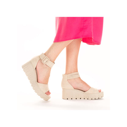 Rieker Ladies Flatform Ladies Sandal