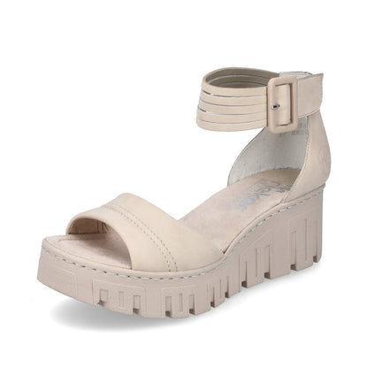 Rieker Ladies Flatform Ladies Sandal