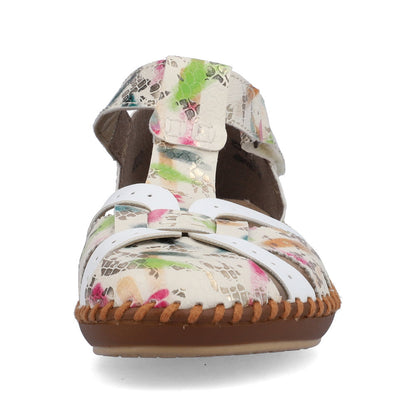 Rieker Ladies T Bar Closed Toe Sandal