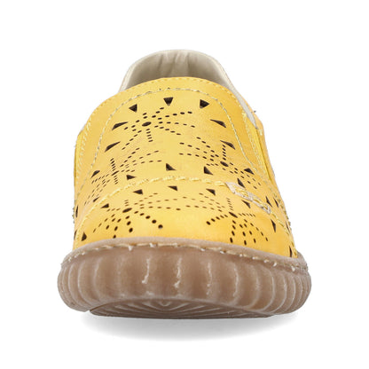 Rieker Ladies Laser Cut Flat Shoe