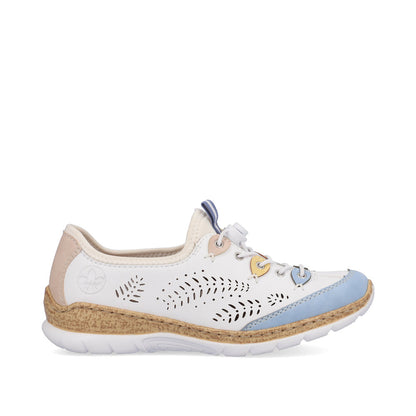 Rieker Ladies Bungee Tie Casual Shoe